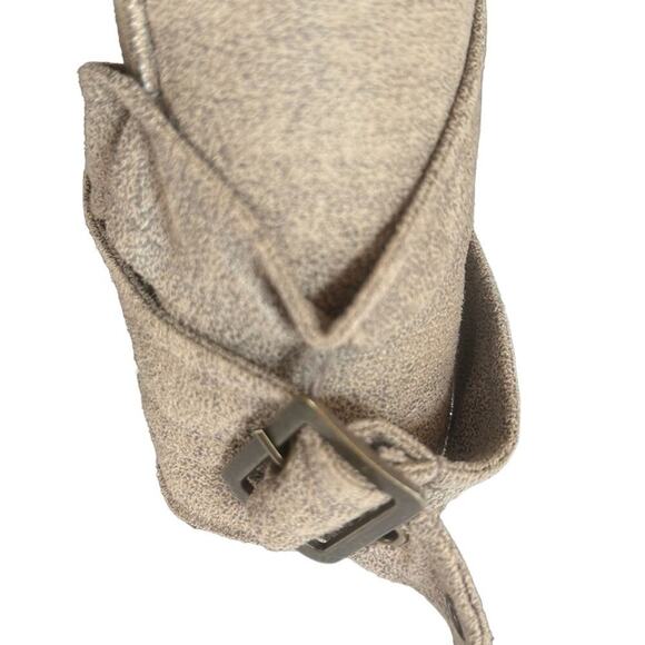 Miss Sixty Shearling Bomber Style Jacket w Asymmetrical Zipper - Vintage Jacket - Picture 5 of 11